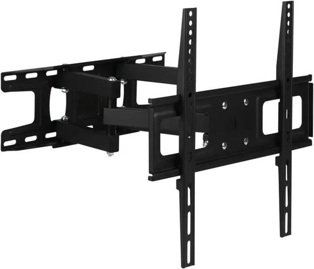 Wellogic TV Wandhalterung schwenkbar für 26 bis 65 Zoll, VESA 400x400 mm, Schwarz - Bild 1