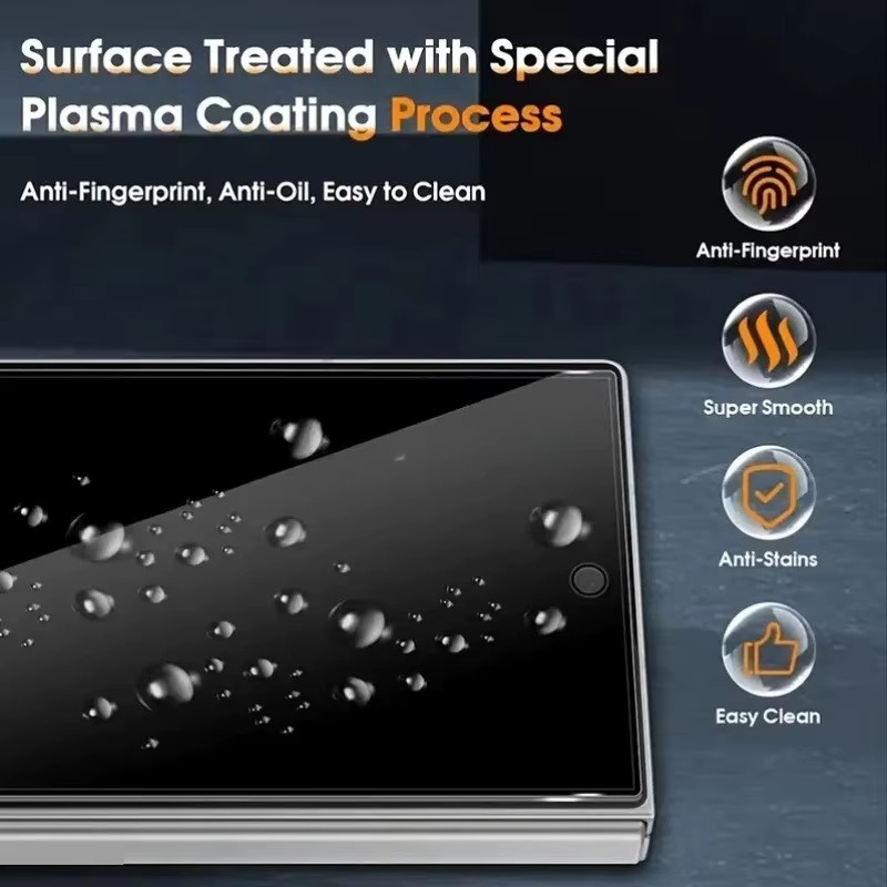 2 Stück HD Privacy Displayschutzfolie für Samsung Galaxy Z Fold 7, 6, 5 und 4 Serie, transparent - Bild 2