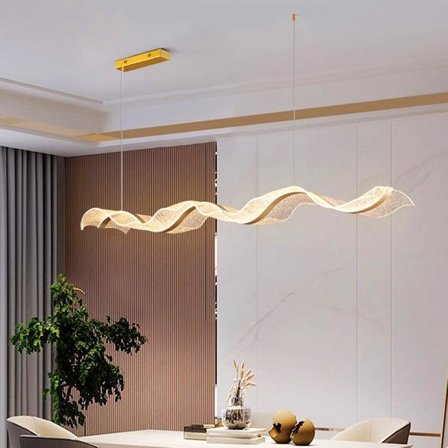 Savenmade Moderne Pendelleuchte Tropfen Design in Weiß für dein Esszimmer - Bild 1