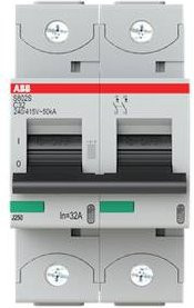 ABB S802S-C32 Leitungsschutzschalter 32A 400V grau - Bild 1