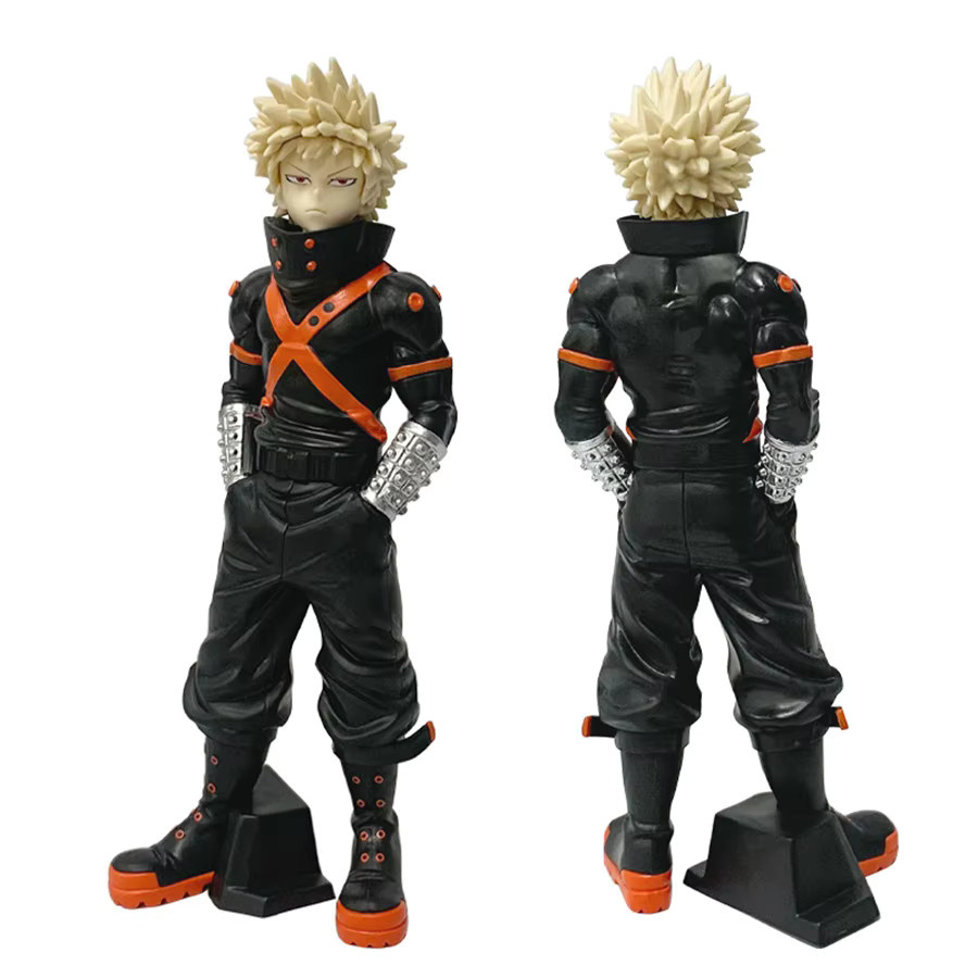 Bandai Boku no Hero Academia Bakugou Katsuki Figur, Einzelfigur, Kunststoff, Schwarz - Bild 4