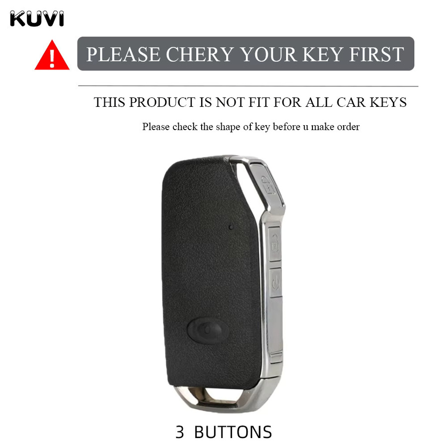 Kuvi TPU Smart Key Case Cover für Kia Sportage R GT Stinger Sorento Ceed Cerato Forte Niro Soul Telluride - Bild 2