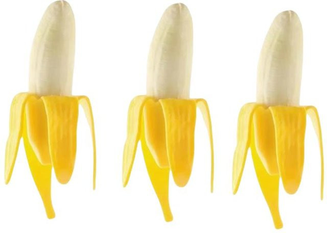 A Family Of Home Textiles Frucht Squishy Stressbälle, Banane, Handspielzeug - Bild 1