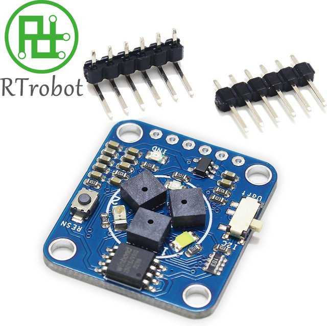 rtrobot AS7265x Spektroskopie-Sensormodul mit Wellenlängenbereich von 410 nm bis 940 nm (AS72651 AS72652 AS72653) in Blau - Bild 1