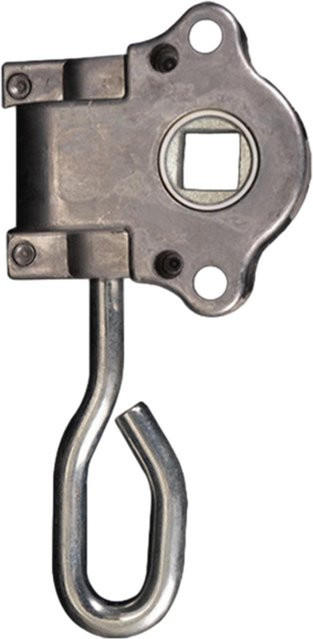 Homyl Outdoor Markisen-Kurbelgetriebe aus Aluminiumlegierung in Silber mit 360-Grad-Drehung - Bild 1