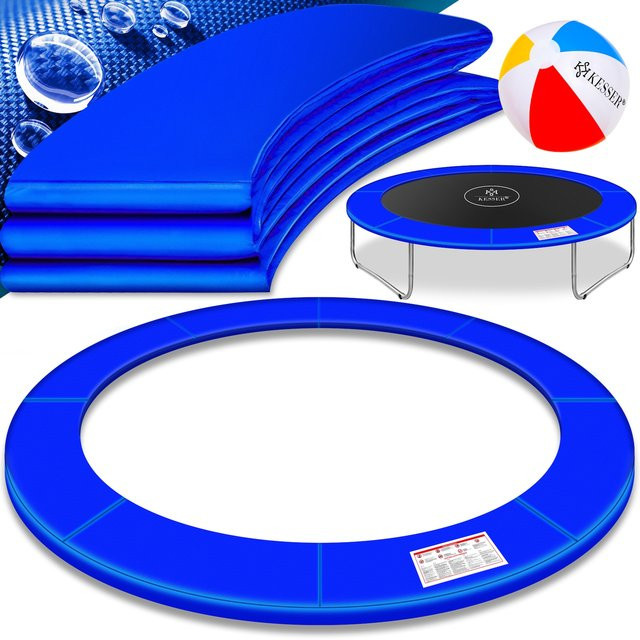KESSER Trampolin Randabdeckung UV-beständig und reißfest, Breite: 30 cm, Farben: Grün oder Blau - Bild 1