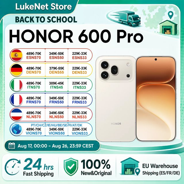 HONOR 600 Pro 5G Smartphone Schwarz 12GB 512GB 6,57 Zoll AMOLED - Bild 1