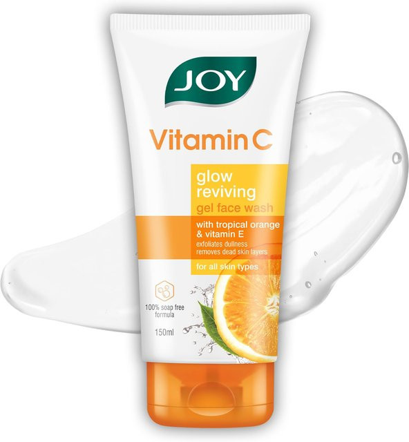 Joy Gesichtswaschgel Vitamin C, 150 ml, für fettige und unreine Haut - Bild 1