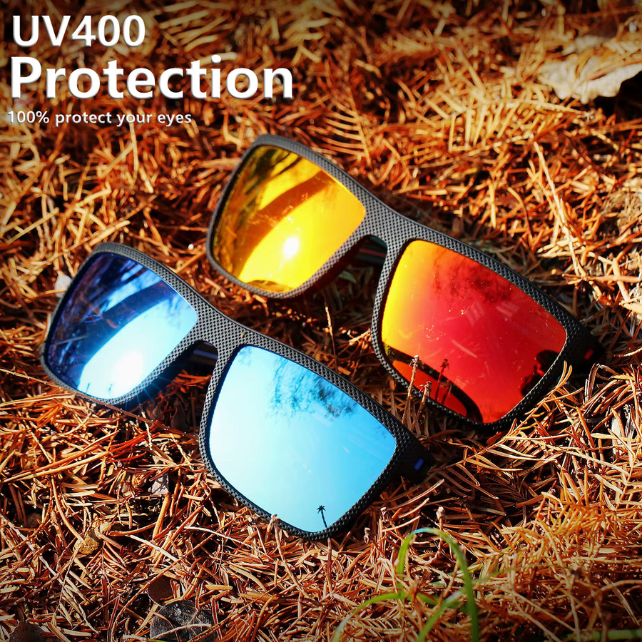 VEGUEROS Sonnenbrille, Vollrand, Kunststoff, multicolor, Unisex, polarisiert - Bild 5