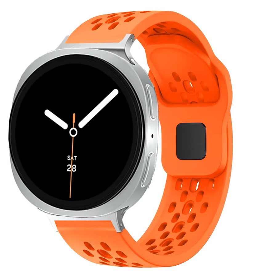 Samsung Uhrenarmband Silikon, orange, Unisex - Bild 1