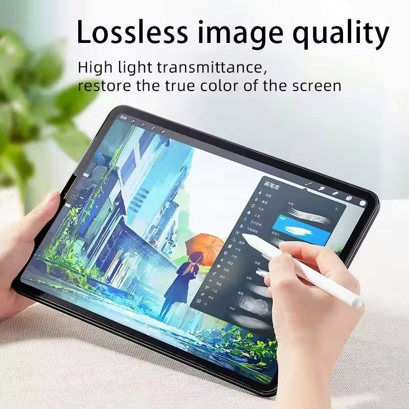 2 Stück Papierfolien-ähnlicher Displayschutz für Apple iPad 4. 5. 6. Generation 9.7, 7. 8. 9. Generation 10.2, 10. Generation 10.9, iPad Air 1 2 3 4 10.5, 2021 2024, transparent - Bild 3