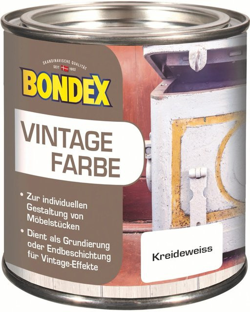 Bondex Vintage Kreidefarbe in Kreideweiß 375 ml - Bild 1