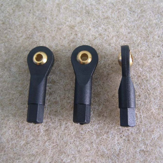 Real hawk Nylon-Kugelkopf-Sortiment, 10-teiliges Set, 6 Größen, Verbindungsteile - Bild 1
