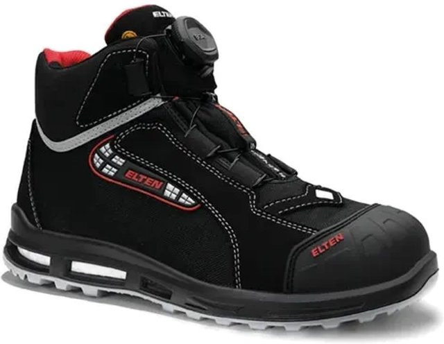 Elten Sicherheitsstiefel Sander XXT Pro Boa ESD S3 in Schwarz-Rot, Größe 43 - Bild 1