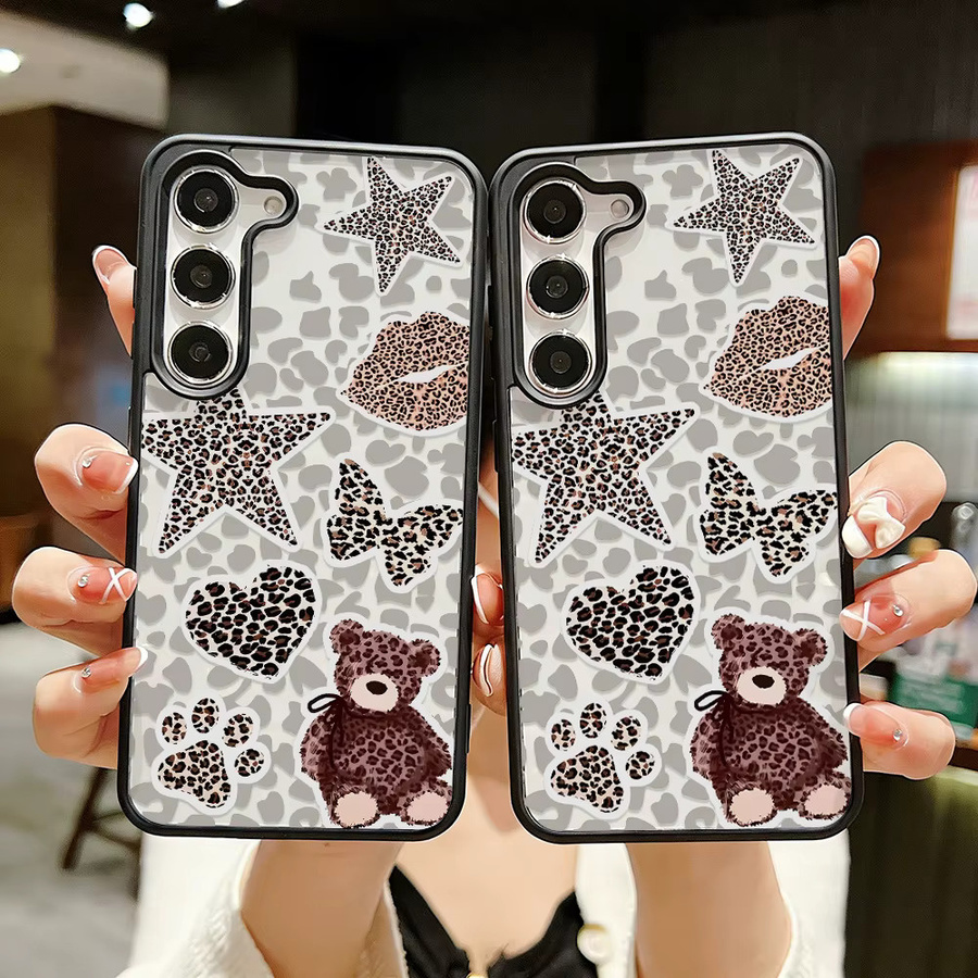 Mattierte Silikon Handyhülle INS Star mit Trageband für Samsung Galaxy S26 Ultra, S25 FE, S24 und S23 Ultra in Multicolour - Bild 3