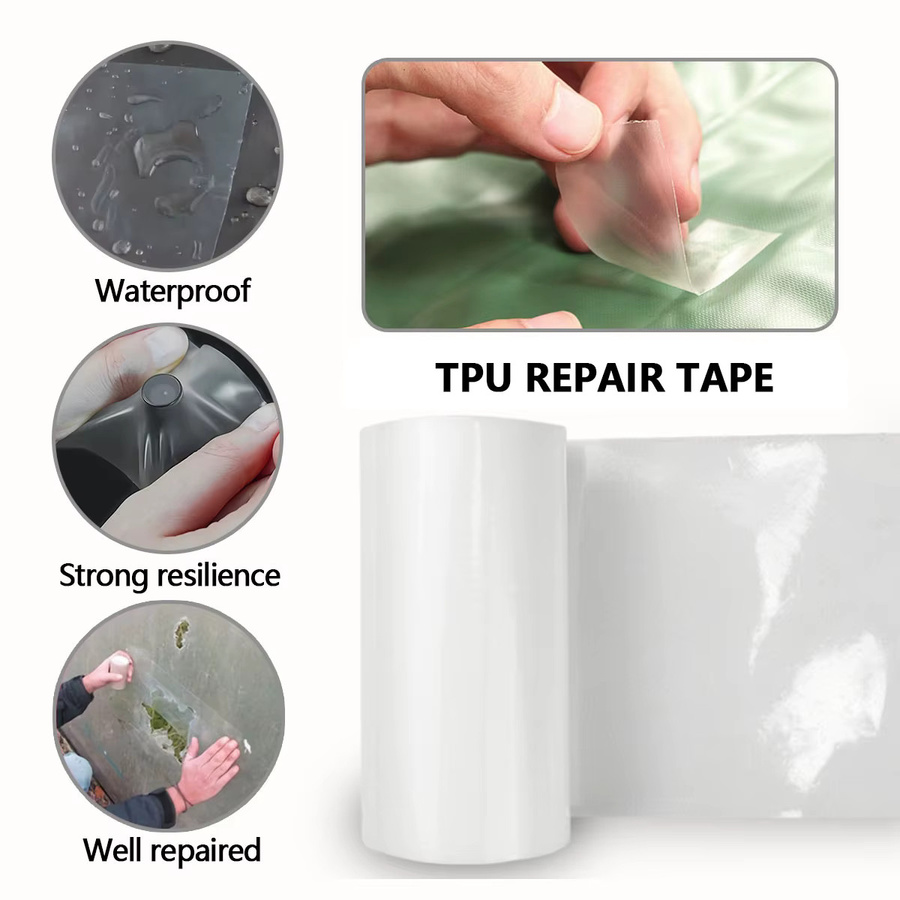 Transparentes TPU Reparatur-Patch für aufblasbare Produkte und Schwimmreifen - Bild 2