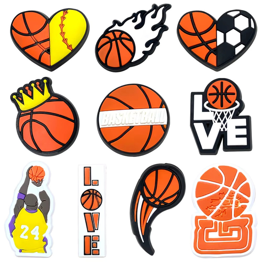 Basketball-Serie Schuh-Charms, Kinder, PVC - Bild 4