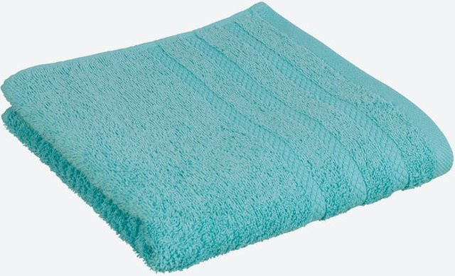 NKD Frottee-Handtuch CLASSIC aus 100% Baumwolle, Farbe: Turquoise, B/H: 50 x 100 cm - Bild 1