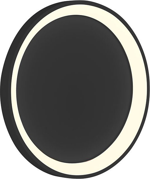 HELL Aaron 70608 LED-Deckenleuchte in Schwarz, modern mit Fernbedienung und dimmbarer Lichtfarbe - Bild 1