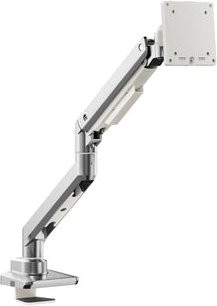 ALOGIC Flux F49MMA1 Flexibler Monitorarm für 17-49 Zoll Monitore bis 20 kg mit VESA 75x75 mm in Silber oder Weiß - Bild 1