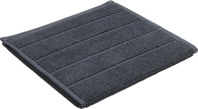 Modern Living Gästetuch Anna in Schwarz, gestreift, aus Baumwoll-Terry, Breite: 30 cm, Höhe: 50 cm - Bild 1