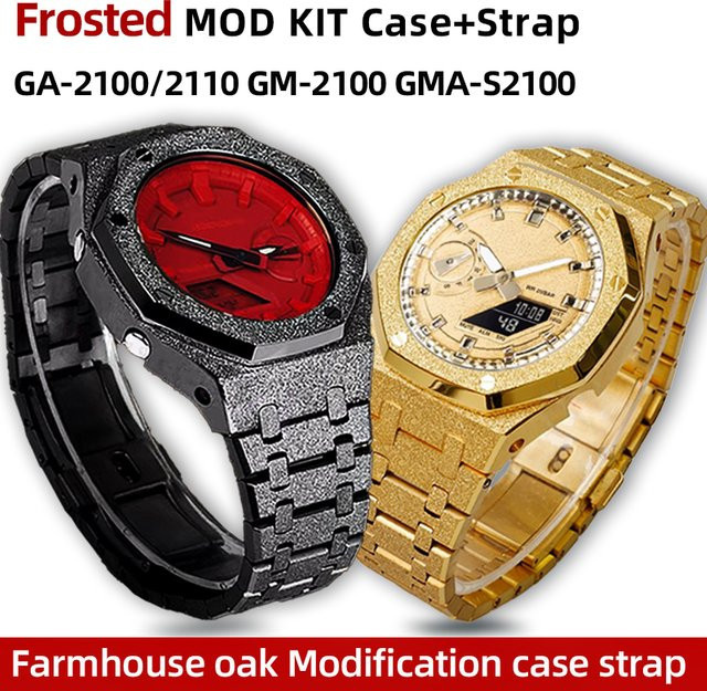 Casio Uhrenarmband Edelstahl, Silber, Modifiziertes Zubehör - Bild 1