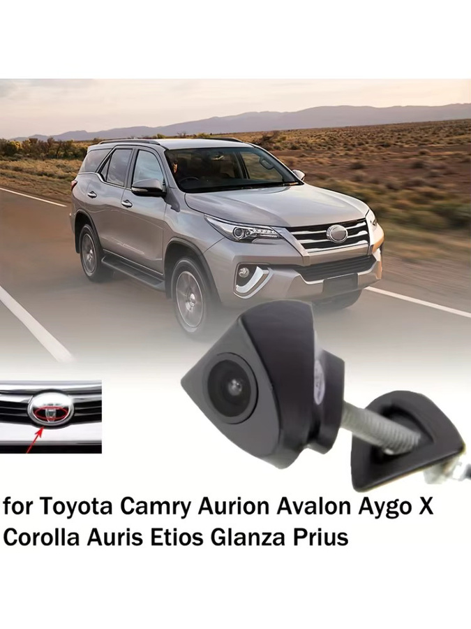 QueenDer Rückfahrkamera für Toyota Modelle in Schwarz mit CCD-Sensor - Bild 5