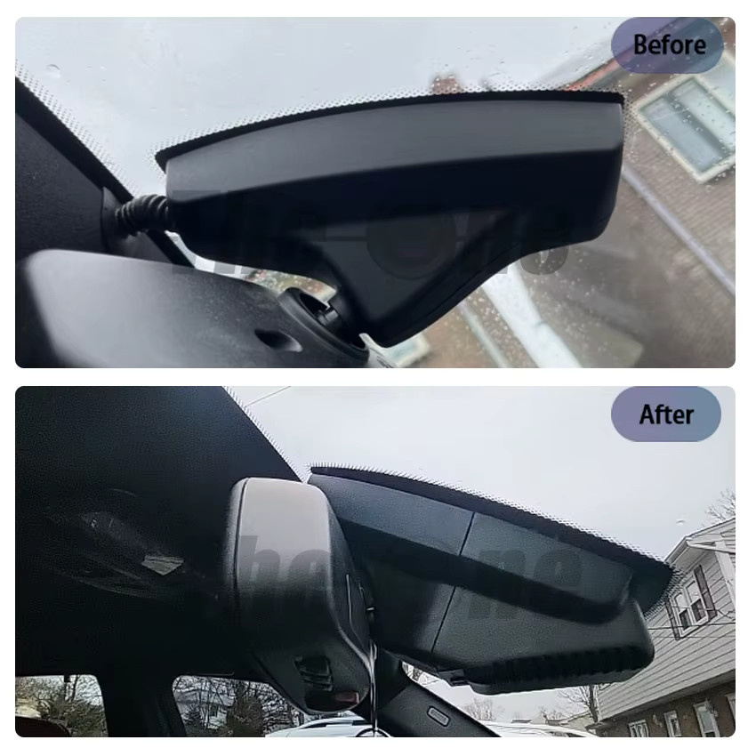 HESHECAM 4K UHD Dashcam für BMW E-Chassis E60 E61 E65 E66 E70 E72 E83 E84 E88 E92 E93 in Schwarz - Bild 2