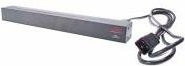 APC Basic Rack-Mount PDU Steckdosenleiste Schwarz, 12x IEC 60320 C13 Ausgänge, Eingang IEC 60320 C20, 1U, 48,3 cm (19 Zoll) - Bild 1