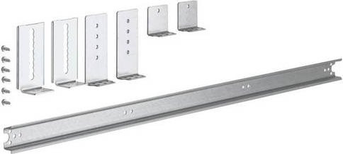 Hager Hutschiene UZ03B2 aus Stahl in Silber, Breite: 69,4 cm - Bild 1