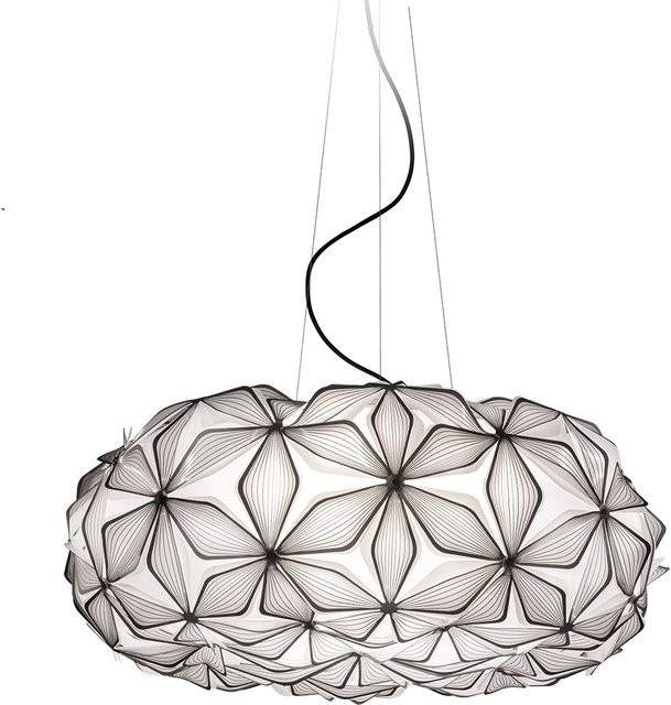 Slamp C'est La Vie Large Pendelleuchte in Schwarz mit Opalflex und Lentiflex - Bild 1