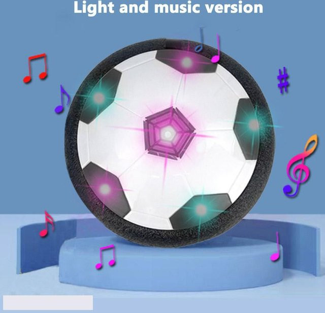 Linyi toy car Schwebe-Fußball, LED blinkender Fußball Spielzeug, ab 2 Jahre - Bild 1