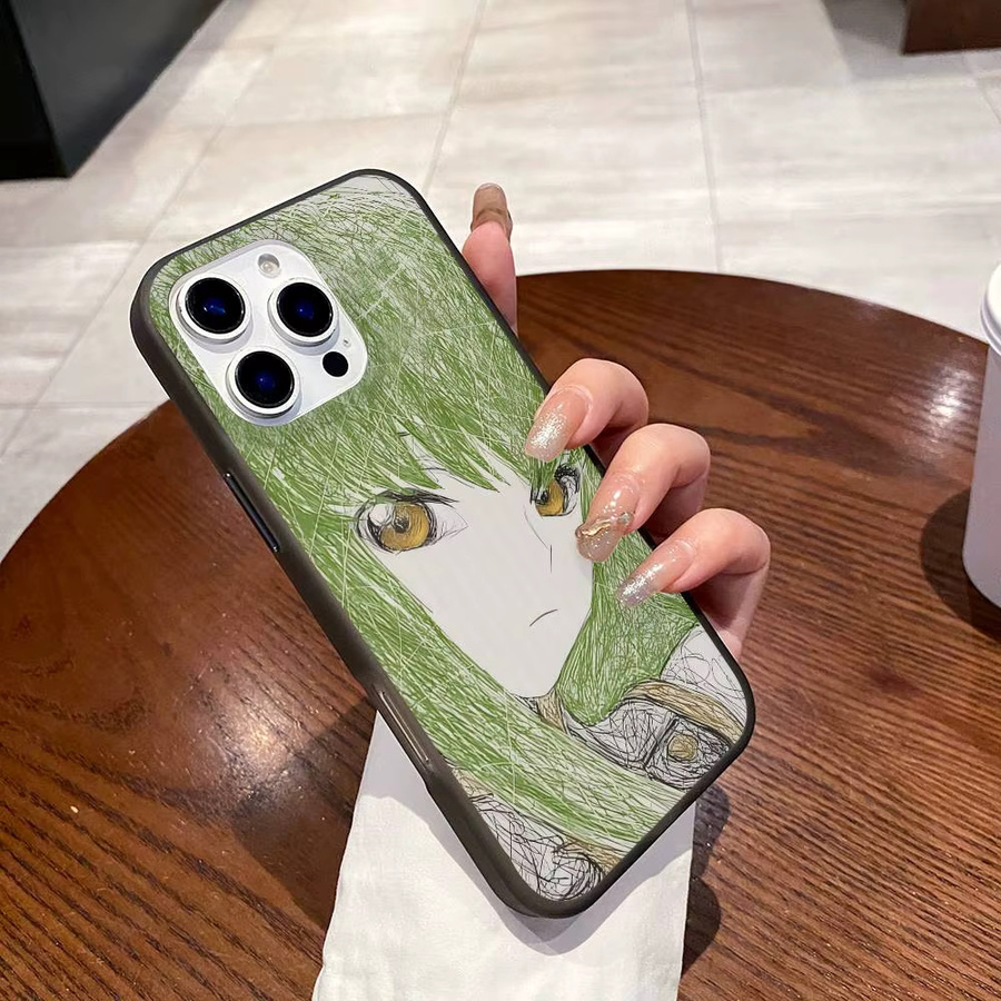 Handyhülle Code Geass mit Wellenmuster für iPhone 11 bis iPhone 17 Pro Max, mattes Cover in Multicolour - Bild 4