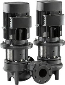 Grundfos Trockenläuferpumpe TPD50-240/2-A-F-A-BQQE PN16 3x400V in Schwarz - Bild 1