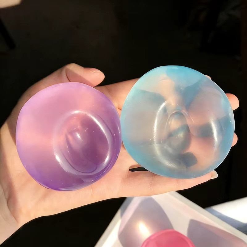 Bandai Mochi-Quetschspielzeug, Transparentes Kokosnussöl-Maltose-Quetschspielzeug, Sensorikspielzeug - Bild 2