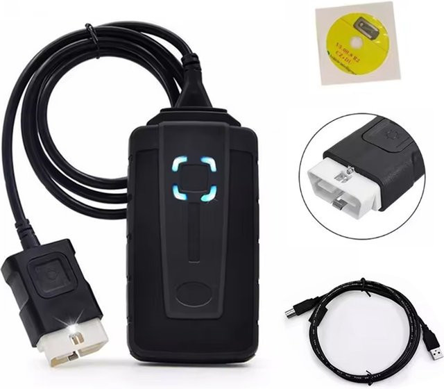 V5.008 R2 OBD2 Scanner mit Bluetooth für Wow Snooper VD DS150 CDP professionelles Automotive Diagnose Werkzeug inklusive Lkw Kabel - Bild 1