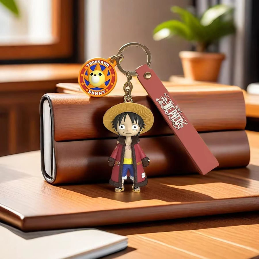 Bandai One Piece Schlüsselanhänger, Affe D. Ruffy Chopper, Unisex - Bild 3