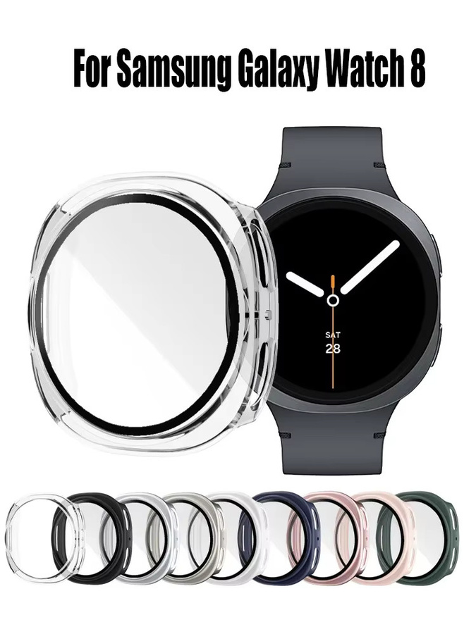 Samsung Uhrenzubehör, Hülle und Displayschutz, Silikon, Schwarz, Unisex - Bild 5