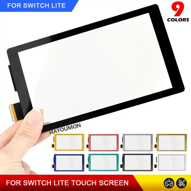 Nintendo Switch Lite Ersatz-Frontplatte mit Touchscreen-Glas Digitizer in Blau - Bild 1