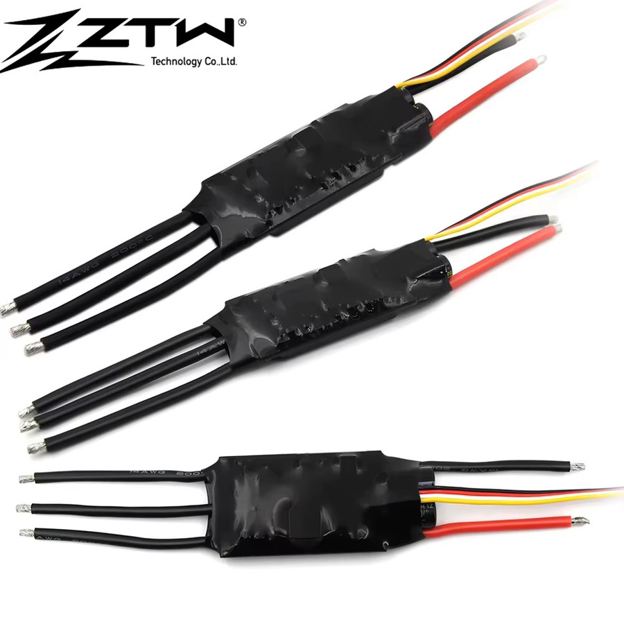 ZTW Beatles G2 Brushless Drehzahlregler mit 5,5V/4A oder 5,6V/8A SBEC für Flugzeuge in Schwarz - Bild 2