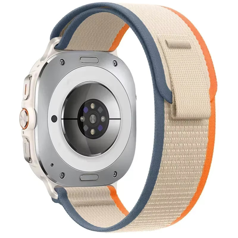 CAOWTAN Uhrenarmband Trail Loop, Textil/NATO, Weiß, Unisex, für Samsung Galaxy Watch Ultra 47 mm - Bild 5