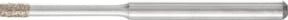 PFERD CBN-Schleifstift Zylindrisch B126 Silber Durchmesser: 2,2 mm, Schaft-Durchmesser: 3 mm zum Schleifen von Bohrungen und Radien - Bild 1