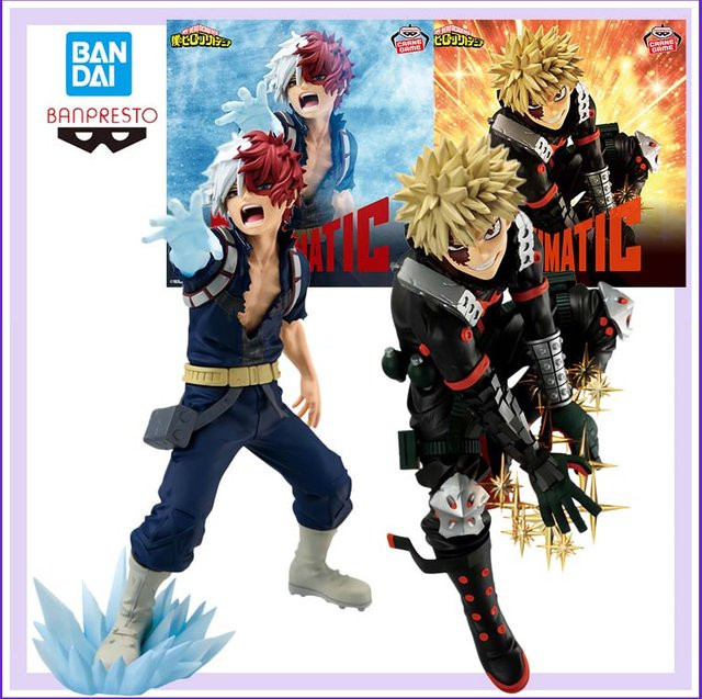 Bandai My Hero Academia Maximatic Bakugou Katsuki Shoto Todoroki Actionfiguren - Bild 1
