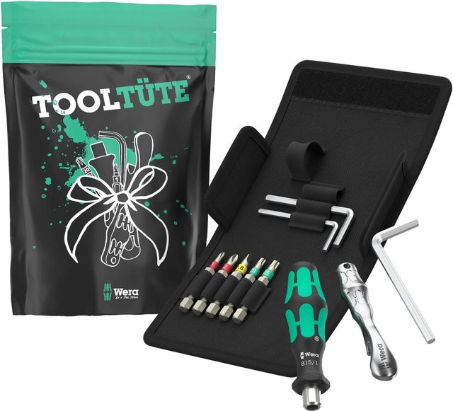 Wera Werkzeugset Tooltüte 10-teilig in Schwarz - Bild 1