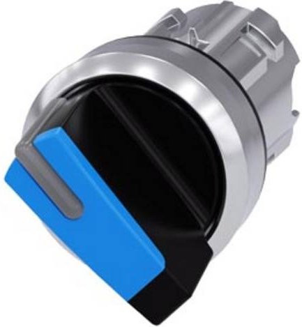 Siemens Knebelschalter Blau 1 x 90° aus Kunststoff - Bild 1
