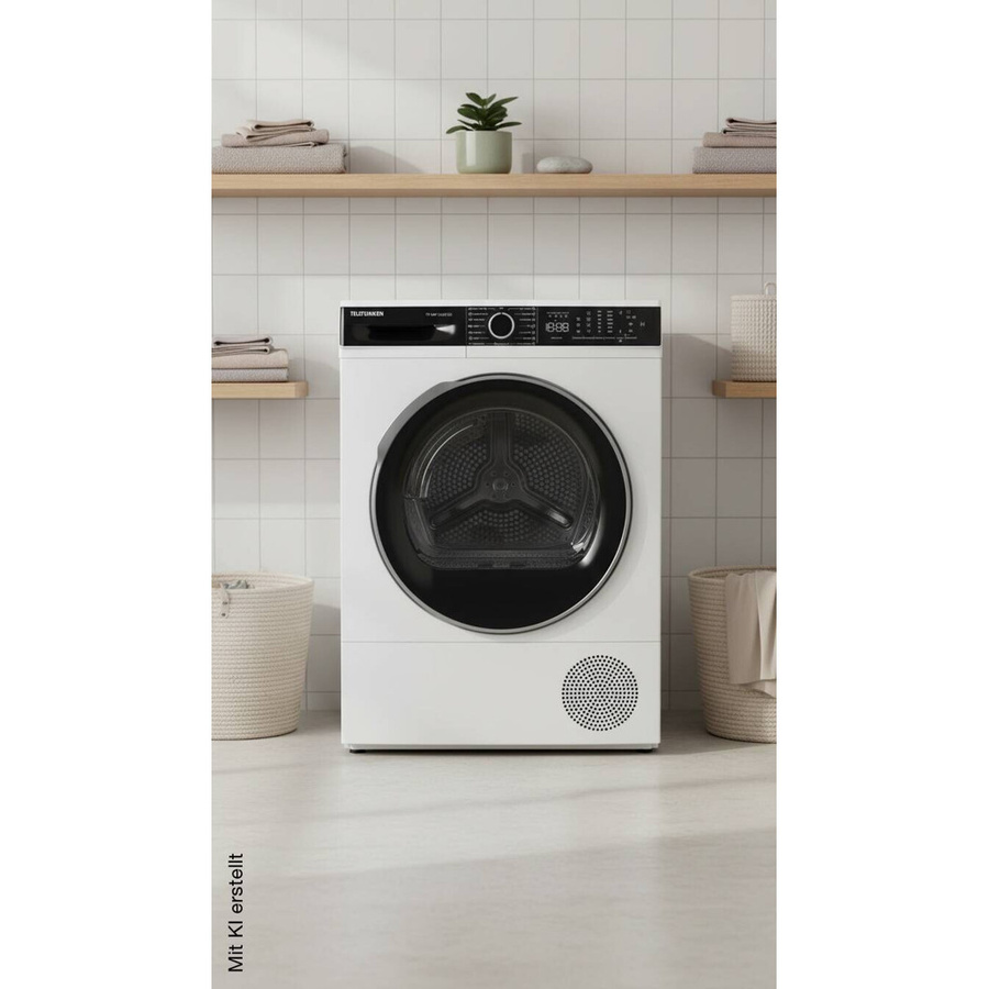 Telefunken Wärmepumpentrockner TF-WP-1128T3D weiß B/H/T: 59,6 x 84,5 x 60,9 cm - Bild 3