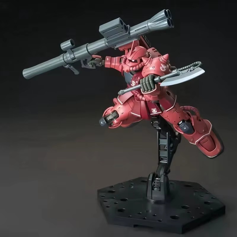 WEIMEI Char Zaku II Actionfigur, 1/144 Maßstab, Montage Modellbausatz - Bild 4