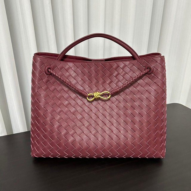Handtasche Rindsleder, Gitter, Damen, Purple Rose - Bild 1