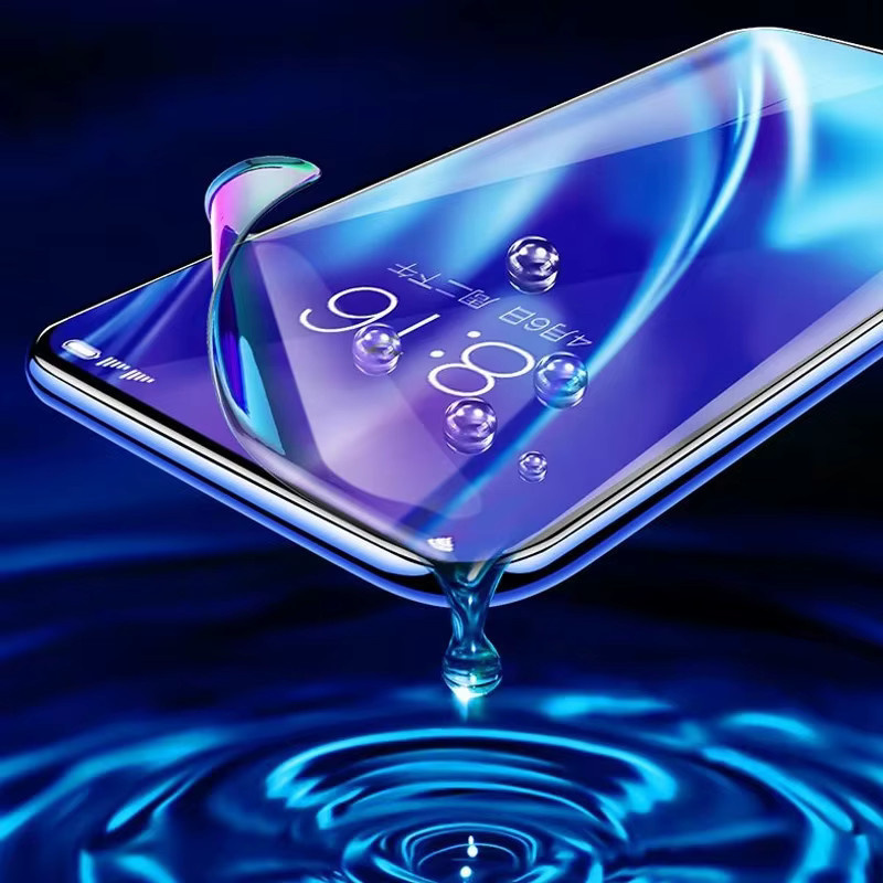 3er Pack Hydrogel Display Schutzfolie für Vivo Y76 5G, Y72 5G, Y75 5G, Y31, Y53S 4G und Y53t 5G, transparent - Bild 3