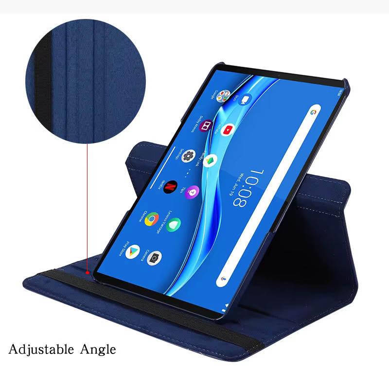 Smart Case für Xiaomi Redmi Pad Pro 12,1 Zoll mit 360 Grad rotierbarer Flip Stand Abdeckung in Weiß oder Blau - Bild 4